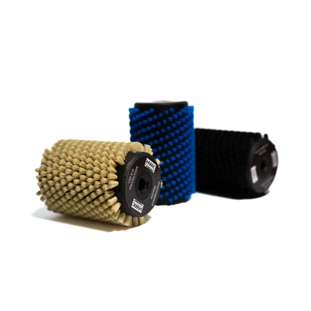 Rotorbürste Nylon Blau 100mm